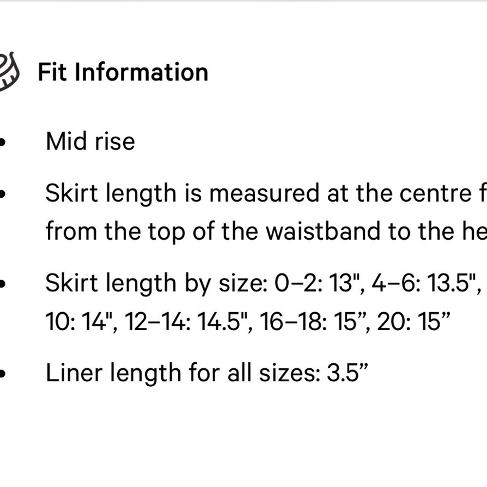 Lululemon pace rival mid-rise skirt long - Picture 5 of 5
